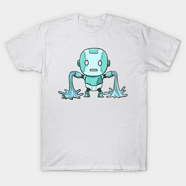 Aquarius Robotic Sign T-Shirt by wtama